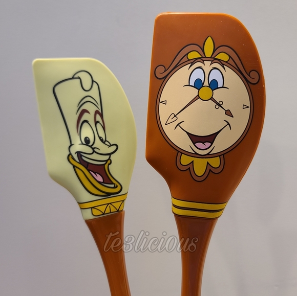 DISNEY PARKS LUMIERE & COGSWORTH SPATULA - Picture 2 of 4